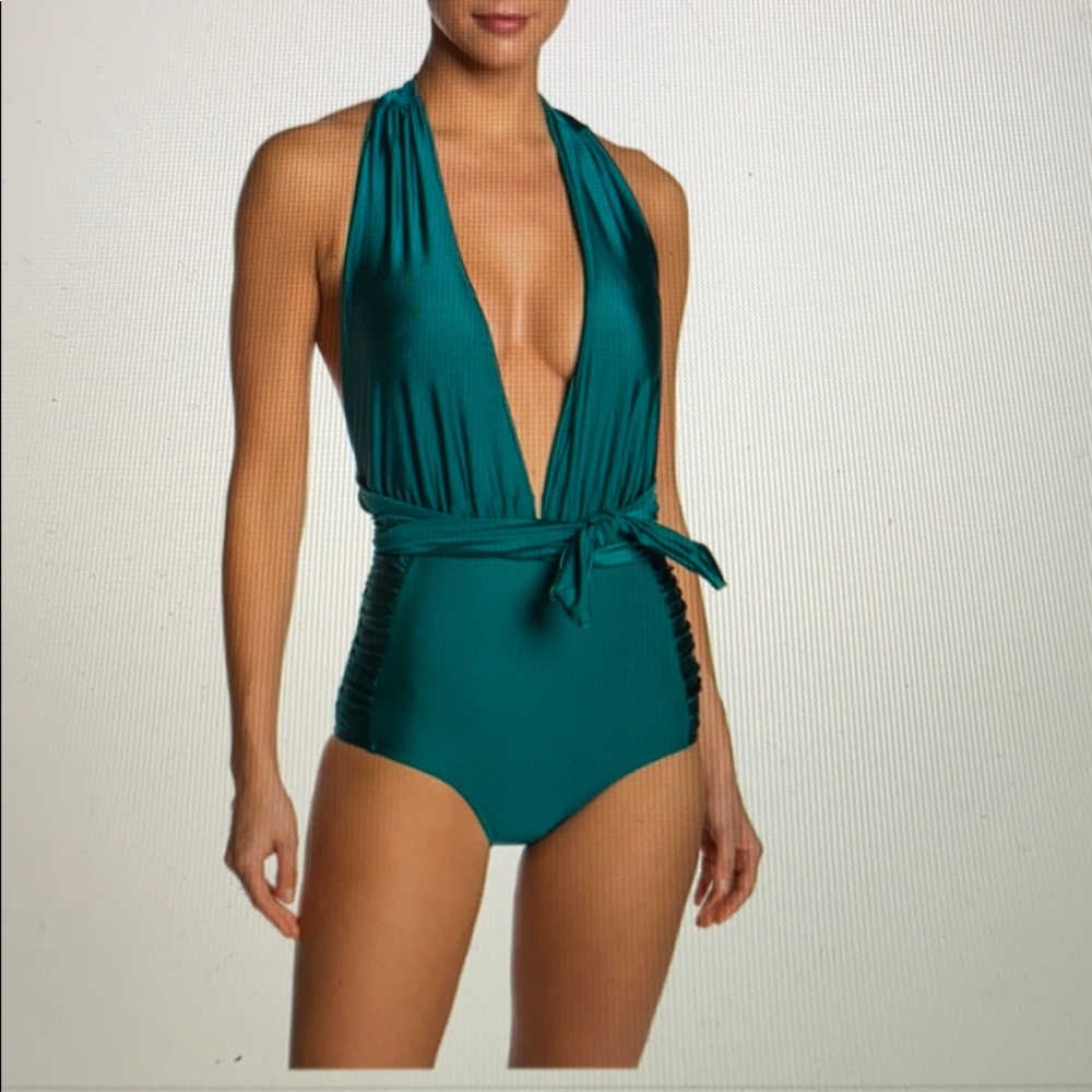 Nicole Miller Convertible One-Piece Swimsuit
